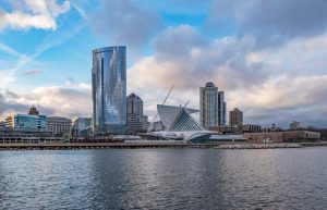 View of Milwaukee and Art Museum